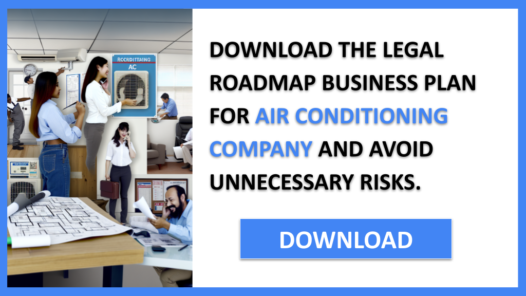 Business Plan Example for Air Conditioning Company - Air Conditioning Company Legal Considerations- CTA2