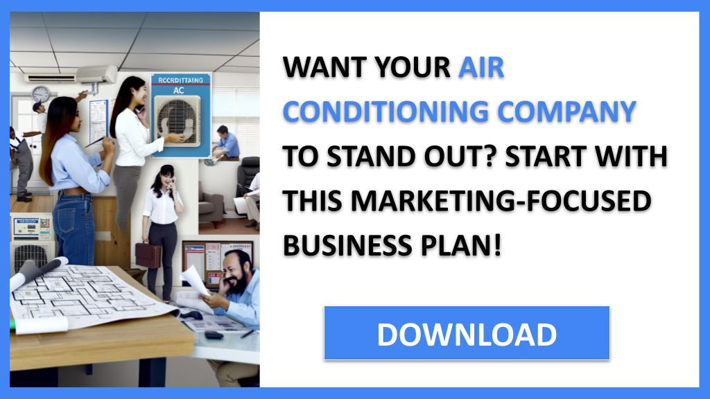 Business Plan Example for Air Conditioning Company - Air Conditioning Company Marketing Plan- CTA1