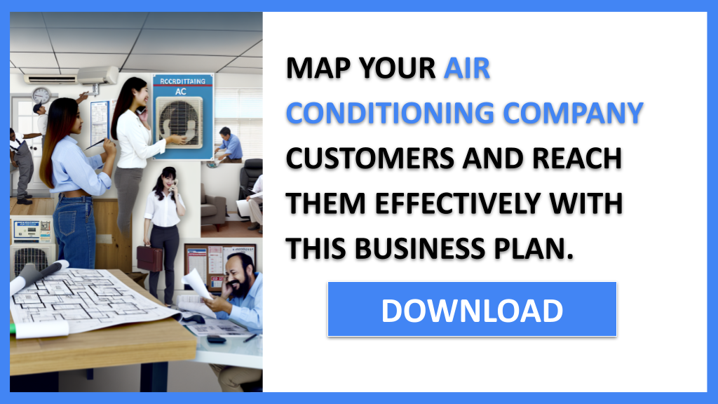 Business Plan Example for Air Conditioning Company - Air Conditioning Company Customer Segments- CTA3