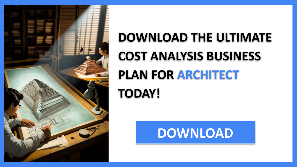 Business Plan Example for Architect - Architect Costs- CTA3
