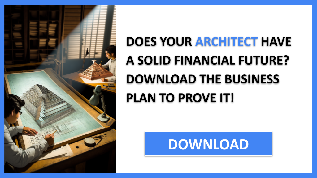 Business Plan Example for Architect - Architect Financial Plan- CTA1