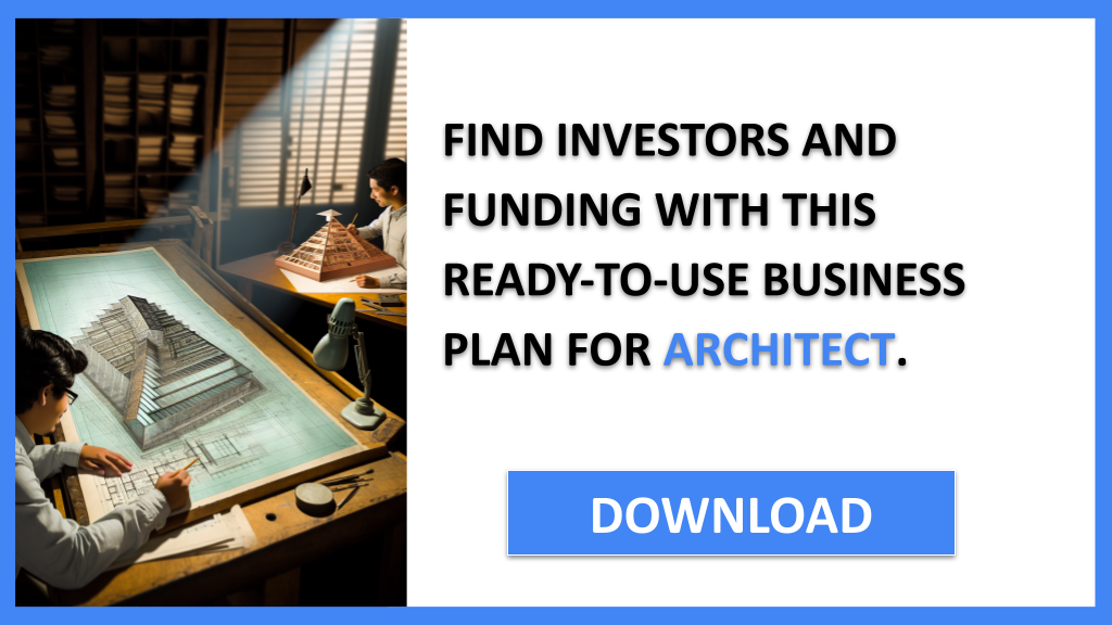 Business Plan Example for Architect - Architect Funding Options- CTA3