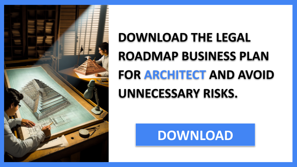 Business Plan Example for Architect - Architect Legal Considerations- CTA2