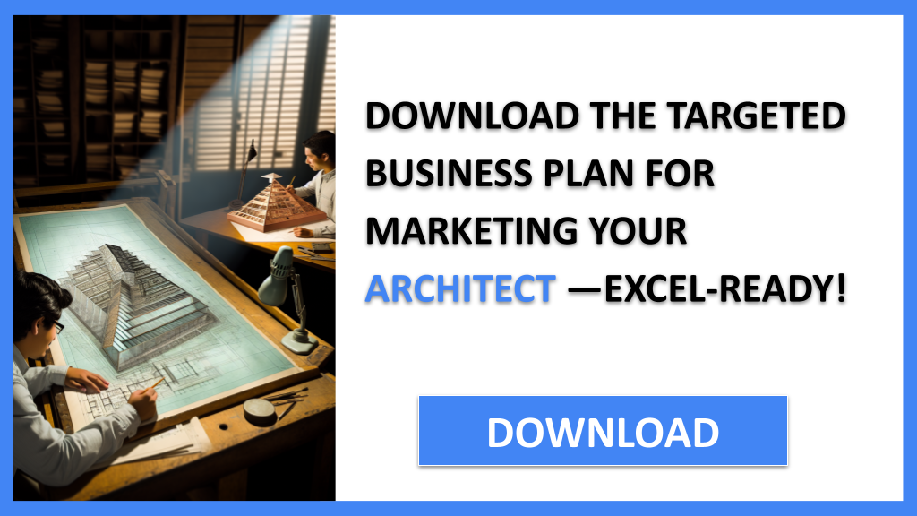 Business Plan Example for Architect - Architect Marketing Plan- CTA2
