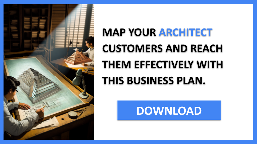 Business Plan Example for Architect - Architect Customer Segments- CTA3