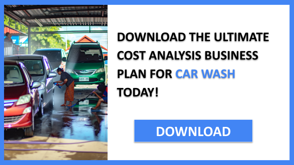 Business Plan Example for Car Wash - Car Wash Costs- CTA3