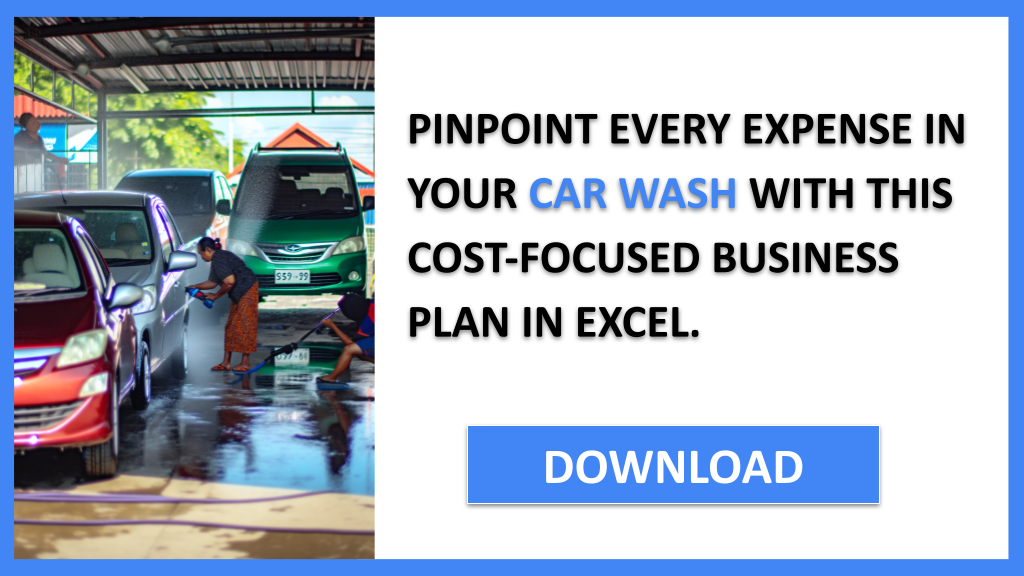 Business Plan Example for Car Wash - Car Wash Costs- CTA2