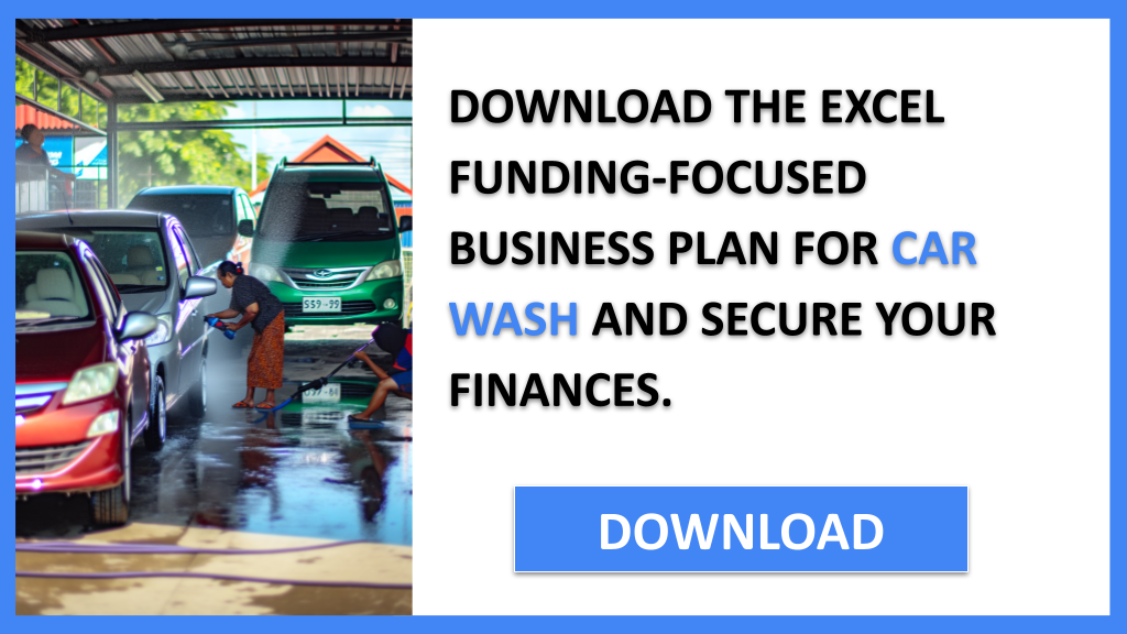 Business Plan Example for Car Wash - Car Wash Funding Options- CTA2