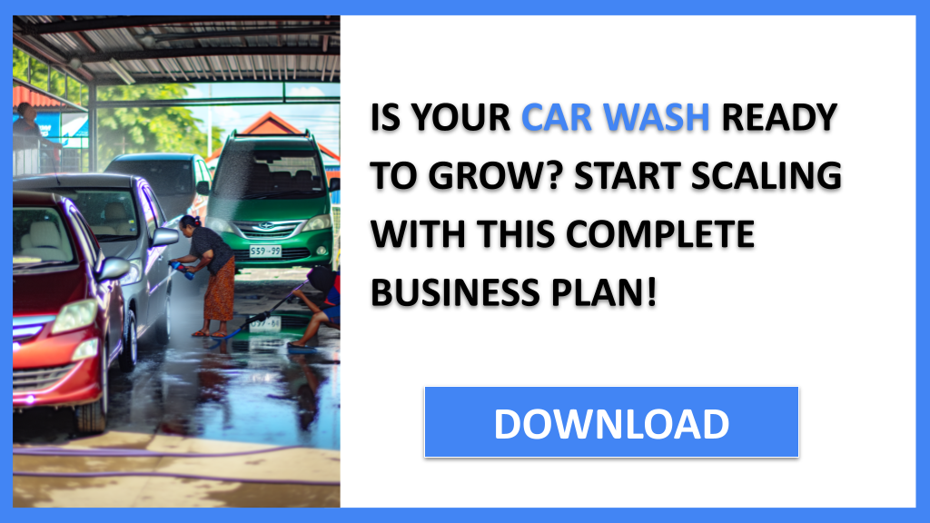 Business Plan Example for Car Wash - Car Wash Growth Strategy- CTA1