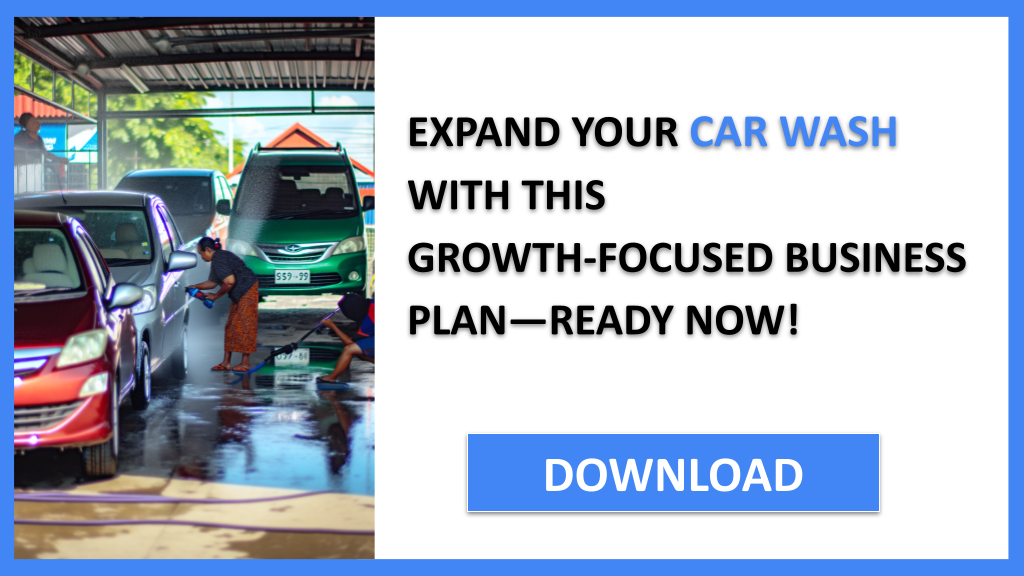 Business Plan Example for Car Wash - Car Wash Growth Strategy- CTA3