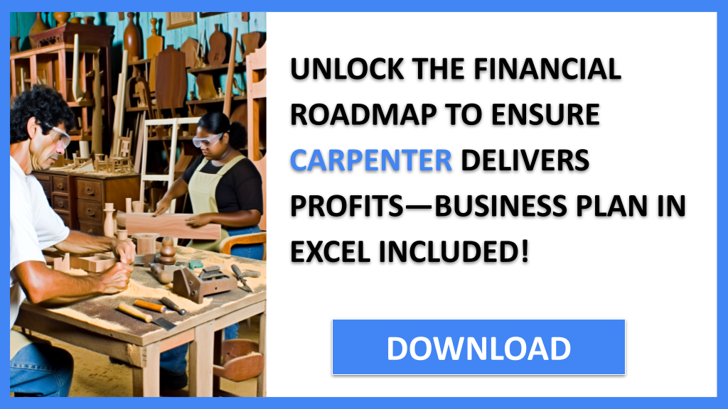 Business Plan Example for Carpenter - Carpenter Profitability- CTA2