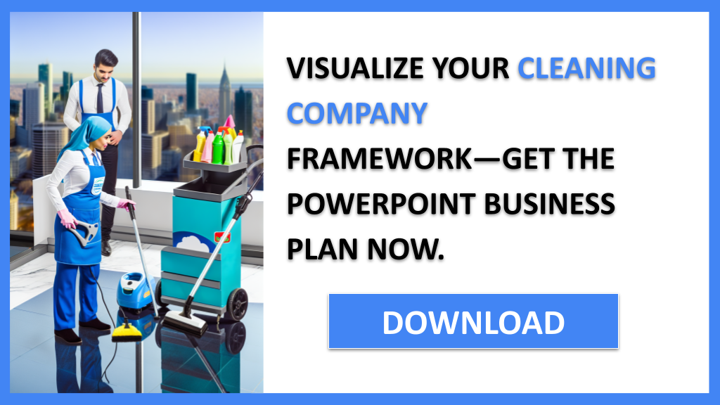 Business Plan Example for Cleaning Company - Cleaning Company Business Model Canvas- CTA3