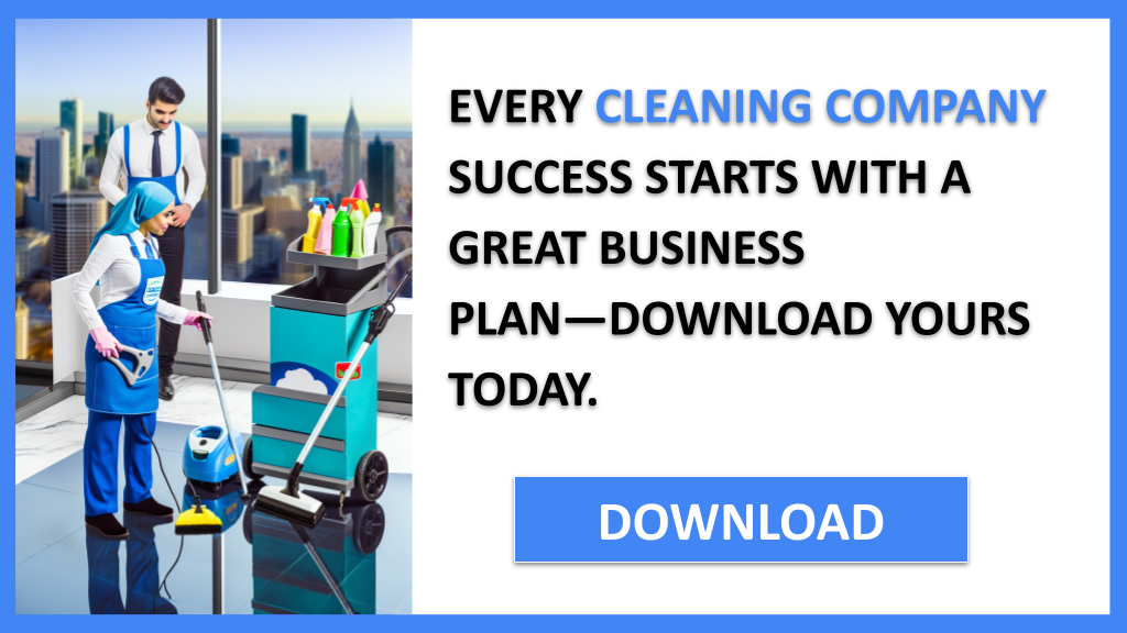 Business Plan Example for Cleaning Company - Cleaning Company Business Plan- CTA1