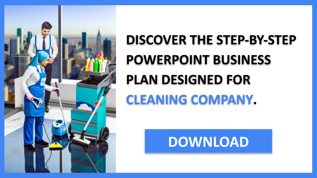 Business Plan Example for Cleaning Company - Cleaning Company Business Plan- CTA2