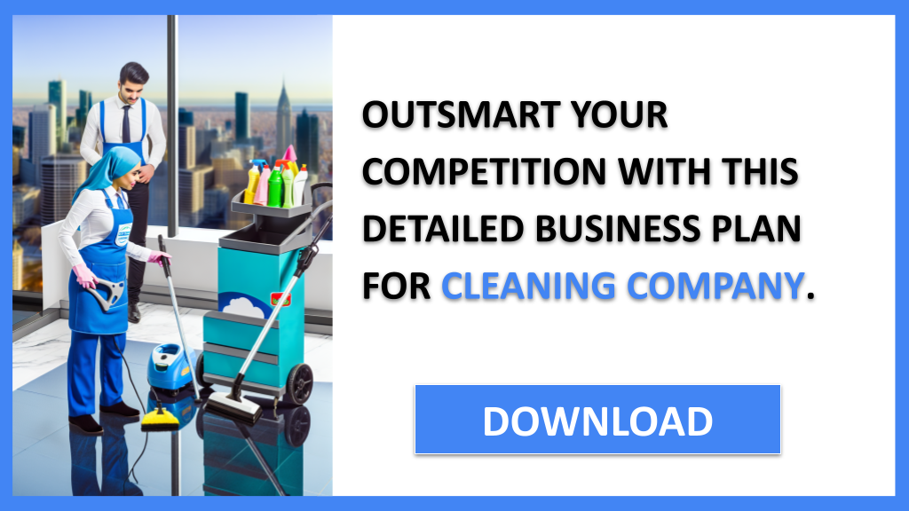 Business Plan Example for Cleaning Company - Cleaning Company Competition Study- CTA3