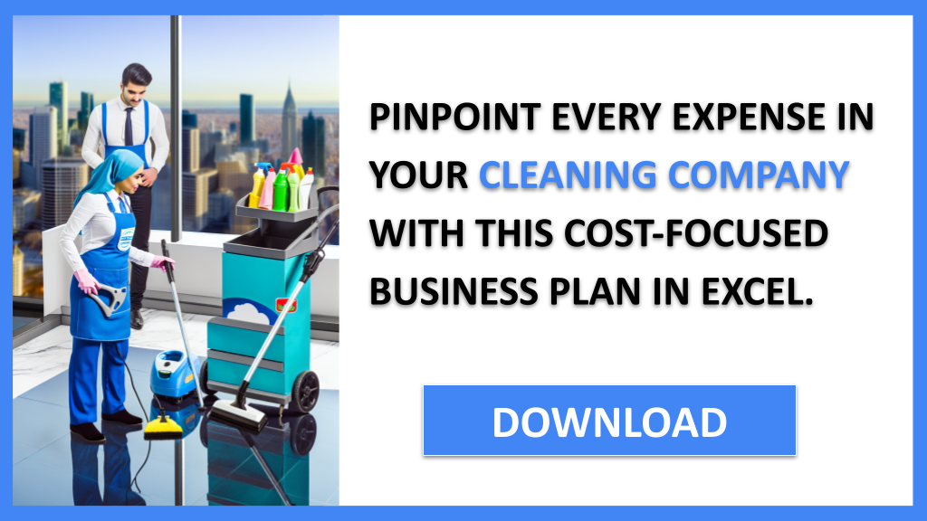 Business Plan Example for Cleaning Company - Cleaning Company Costs- CTA2