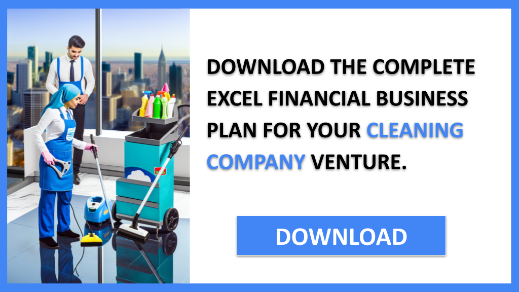 Business Plan Example for Cleaning Company - Cleaning Company Financial Plan- CTA2