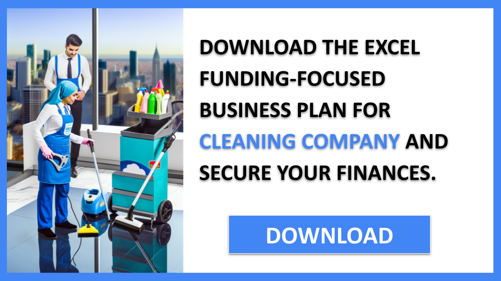 Business Plan Example for Cleaning Company - Cleaning Company Funding Options- CTA2