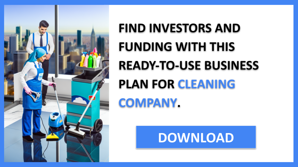 Business Plan Example for Cleaning Company - Cleaning Company Funding Options- CTA3