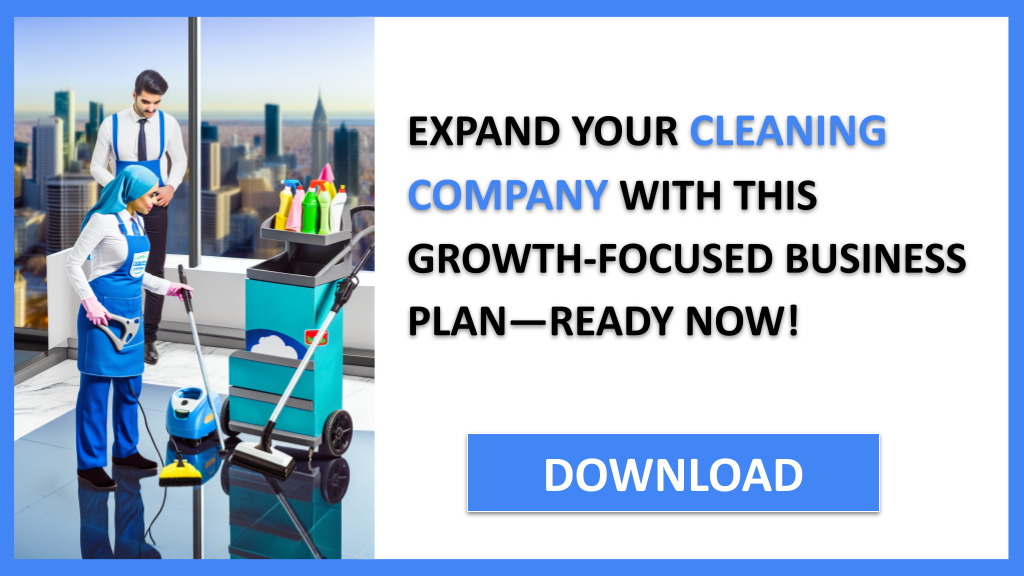 Business Plan Example for Cleaning Company - Cleaning Company Growth Strategy- CTA3
