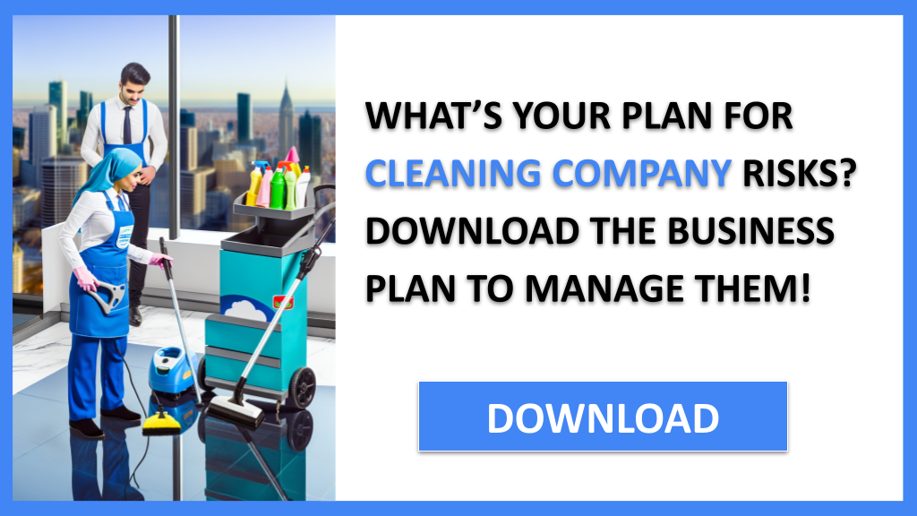 Business Plan Example for Cleaning Company - Cleaning Company Risk Management- CTA1