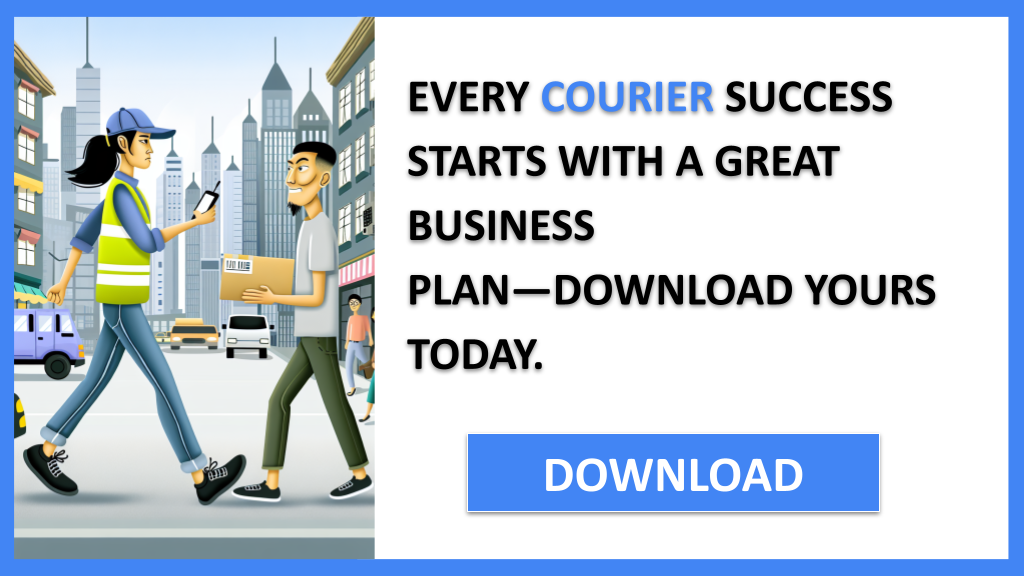 Business Plan Example for Courier - Courier Business Plan- CTA1