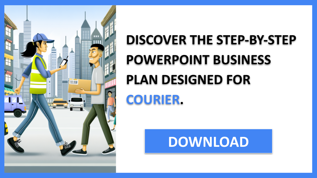 Business Plan Example for Courier - Courier Business Plan- CTA2