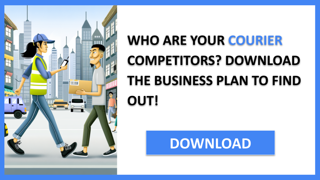 Business Plan Example for Courier - Courier Competition Study- CTA1