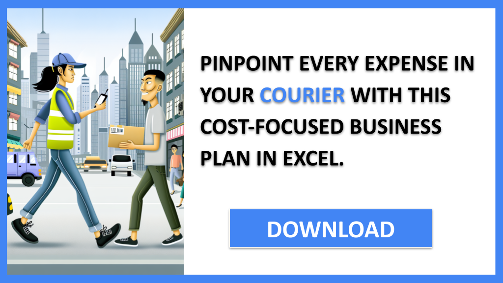 Business Plan Example for Courier - Courier Costs- CTA2