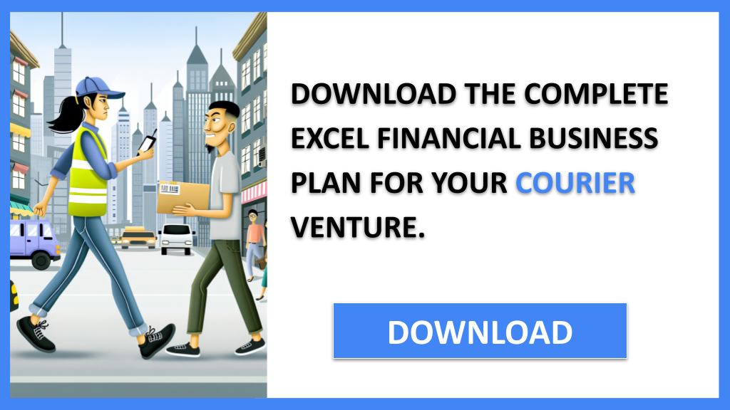 Business Plan Example for Courier - Courier Financial Plan- CTA2