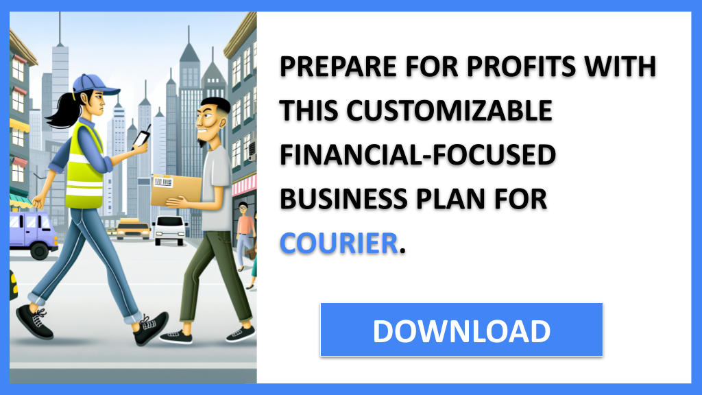 Business Plan Example for Courier - Courier Financial Plan- CTA3
