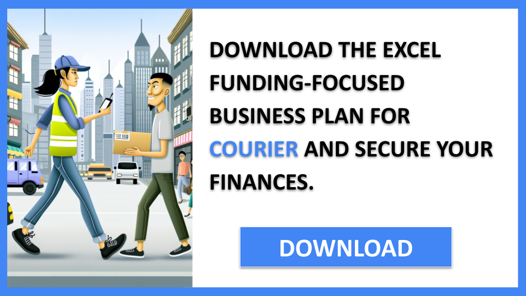 Business Plan Example for Courier - Courier Funding Options- CTA2