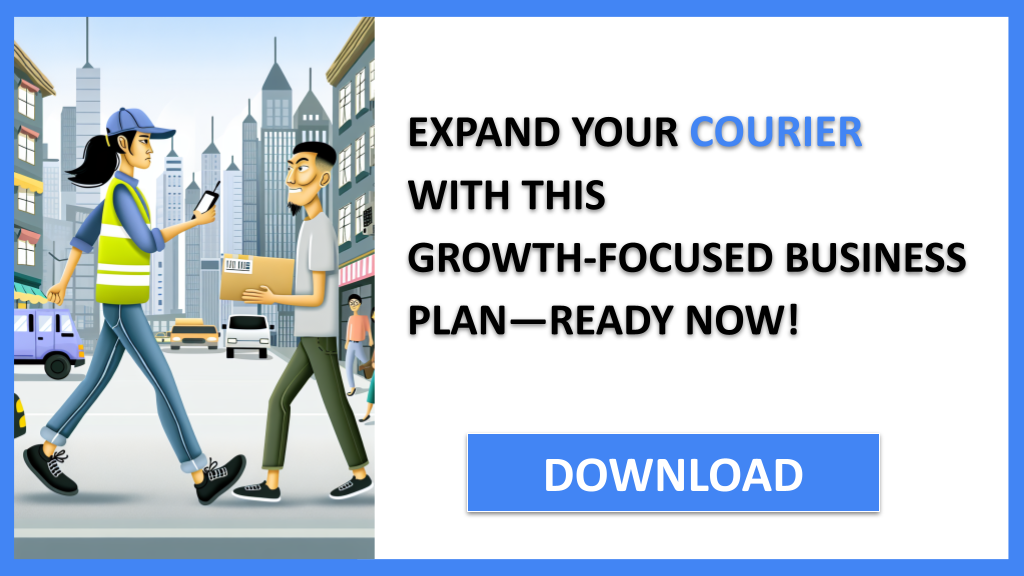 Business Plan Example for Courier - Courier Growth Strategy- CTA3