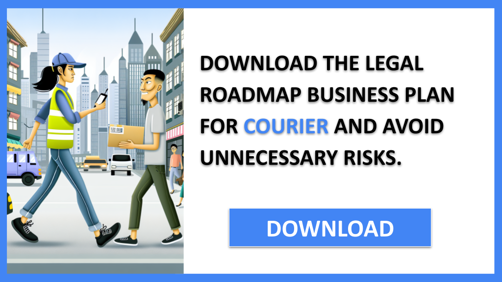 Business Plan Example for Courier - Courier Legal Considerations- CTA2