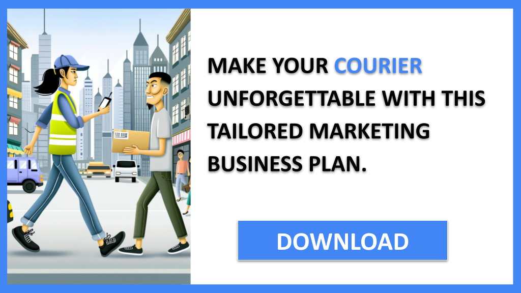 Business Plan Example for Courier - Courier Marketing Plan- CTA3