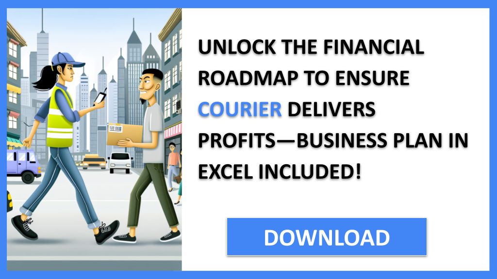 Business Plan Example for Courier - Courier Profitability- CTA2