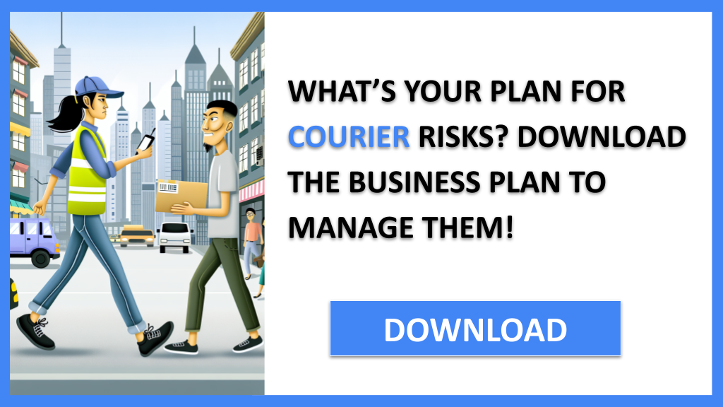 Business Plan Example for Courier - Courier Risk Management- CTA1