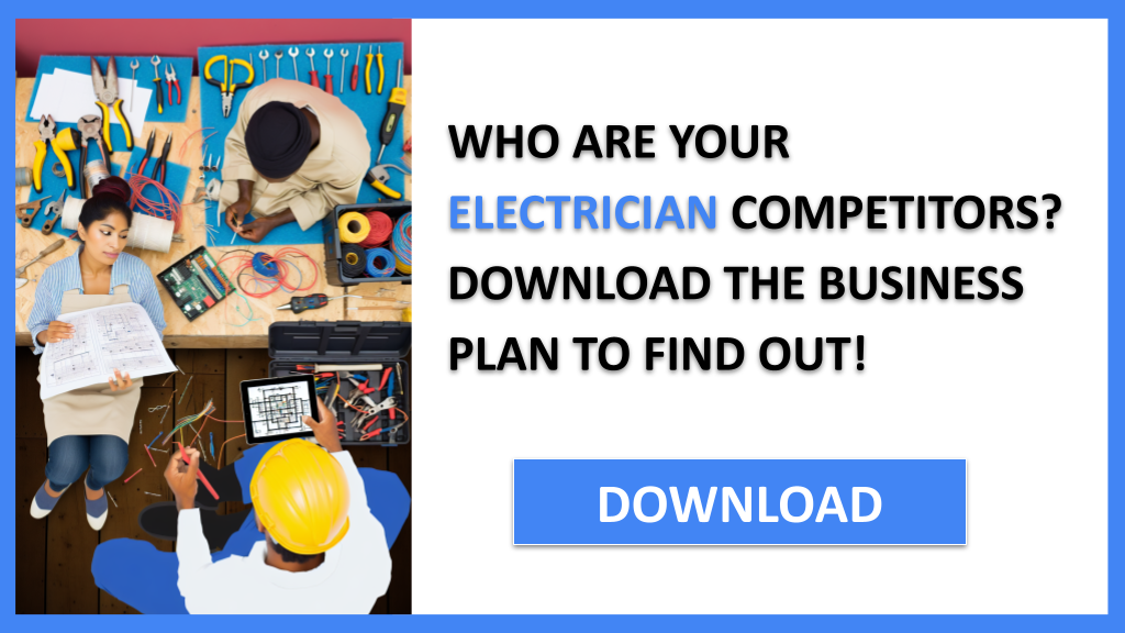 Business Plan Example for Electrician - Electrician Competition Study- CTA1