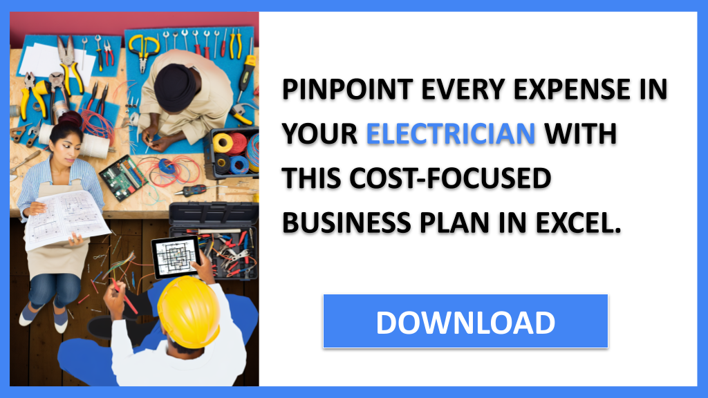 Business Plan Example for Electrician - Electrician Costs- CTA2