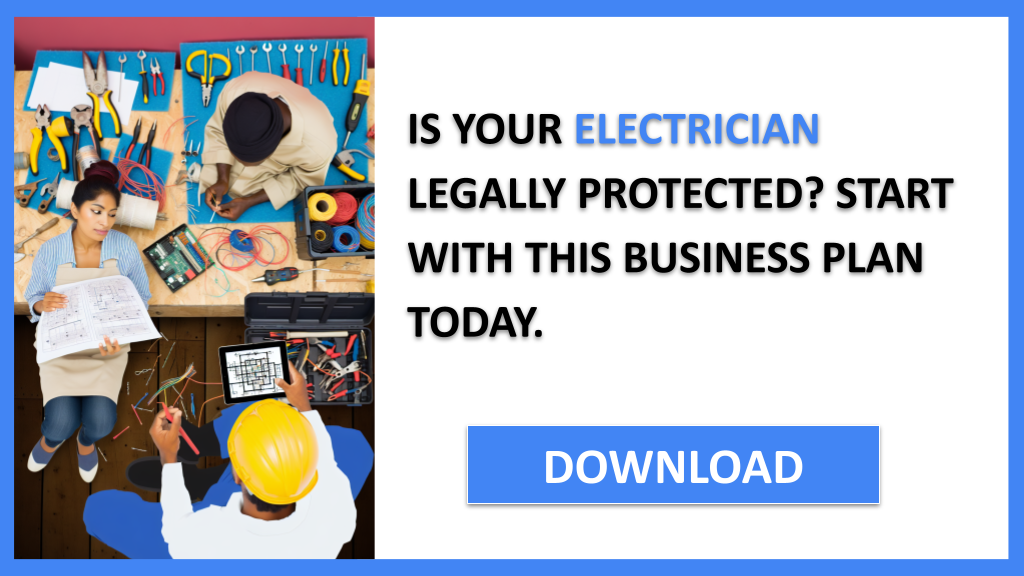 Business Plan Example for Electrician - Electrician Legal Considerations- CTA1