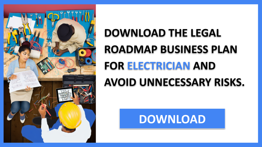 Business Plan Example for Electrician - Electrician Legal Considerations- CTA2