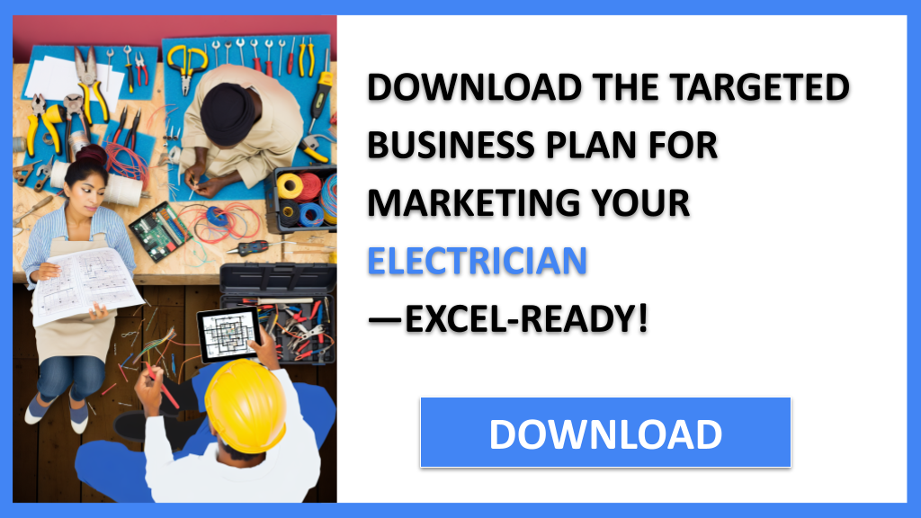 Business Plan Example for Electrician - Electrician Marketing Plan- CTA2