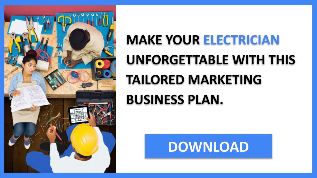 Business Plan Example for Electrician - Electrician Marketing Plan- CTA3