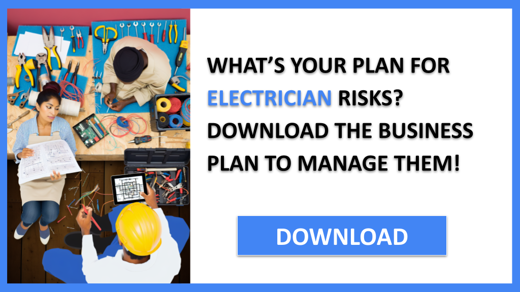 Business Plan Example for Electrician - Electrician Risk Management- CTA1