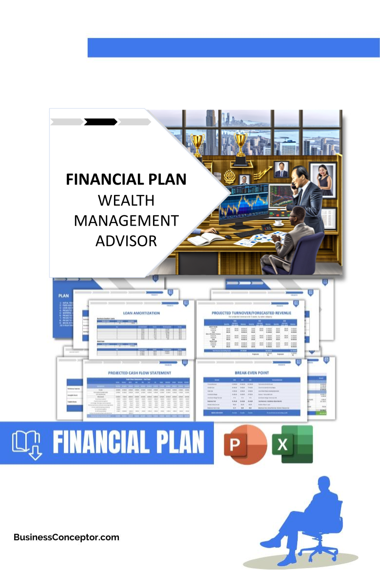 Financial Plan for Wealth Management Advisor - Wealth Management Advisor Feasibility Study