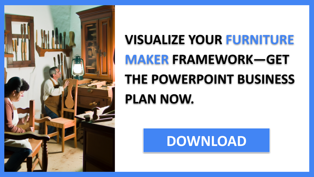 Business Plan Example for Furniture Maker - Furniture Maker Business Model Canvas- CTA3