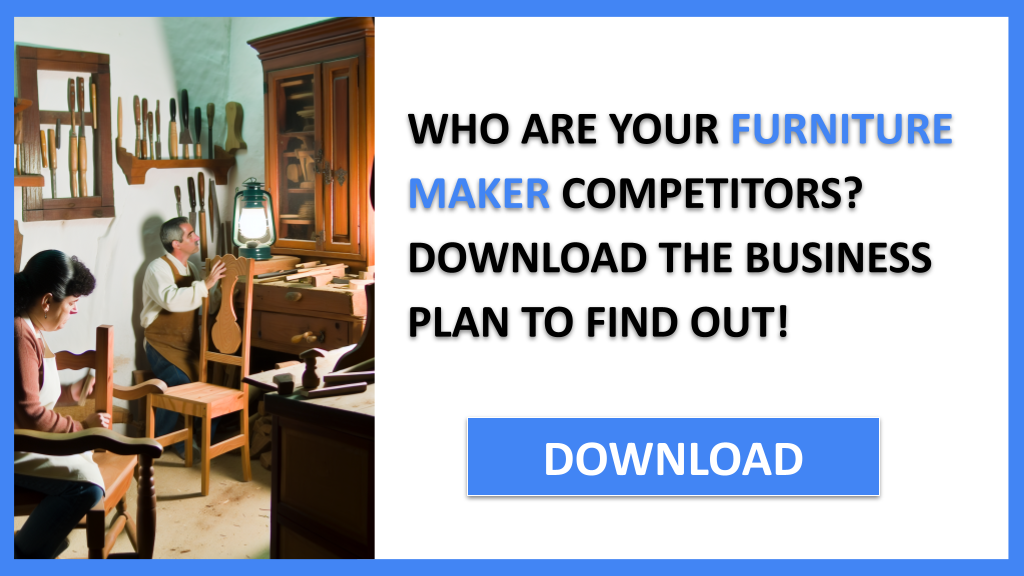 Business Plan Example for Furniture Maker - Furniture Maker Competition Study- CTA1