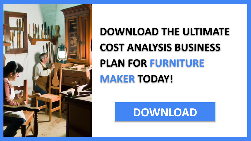 Business Plan Example for Furniture Maker - Furniture Maker Costs- CTA3