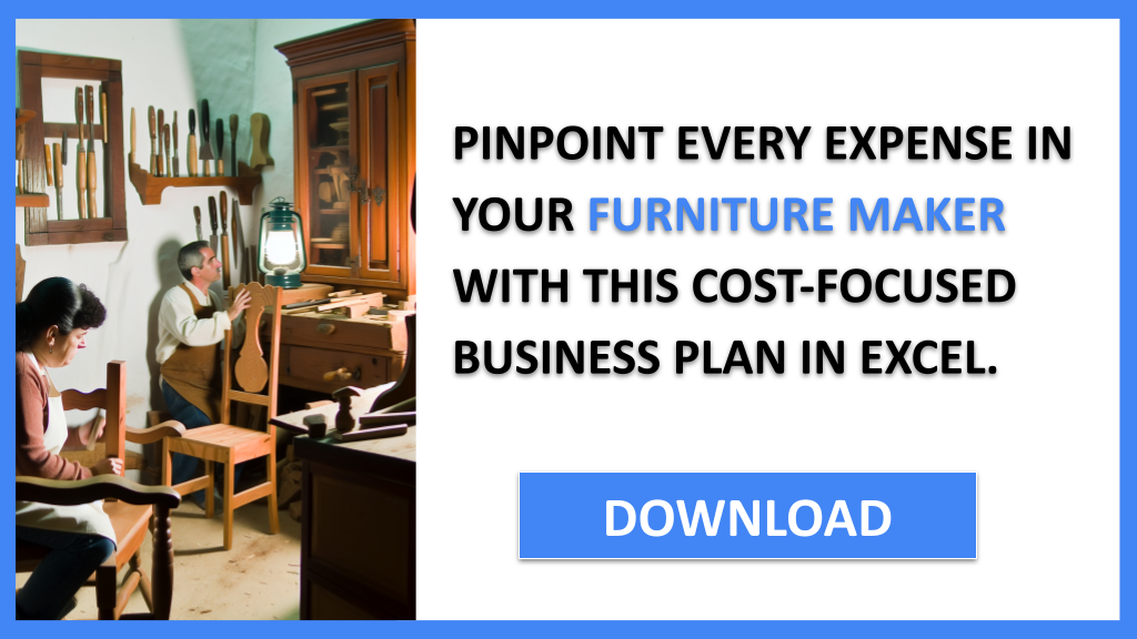 Business Plan Example for Furniture Maker - Furniture Maker Costs- CTA2
