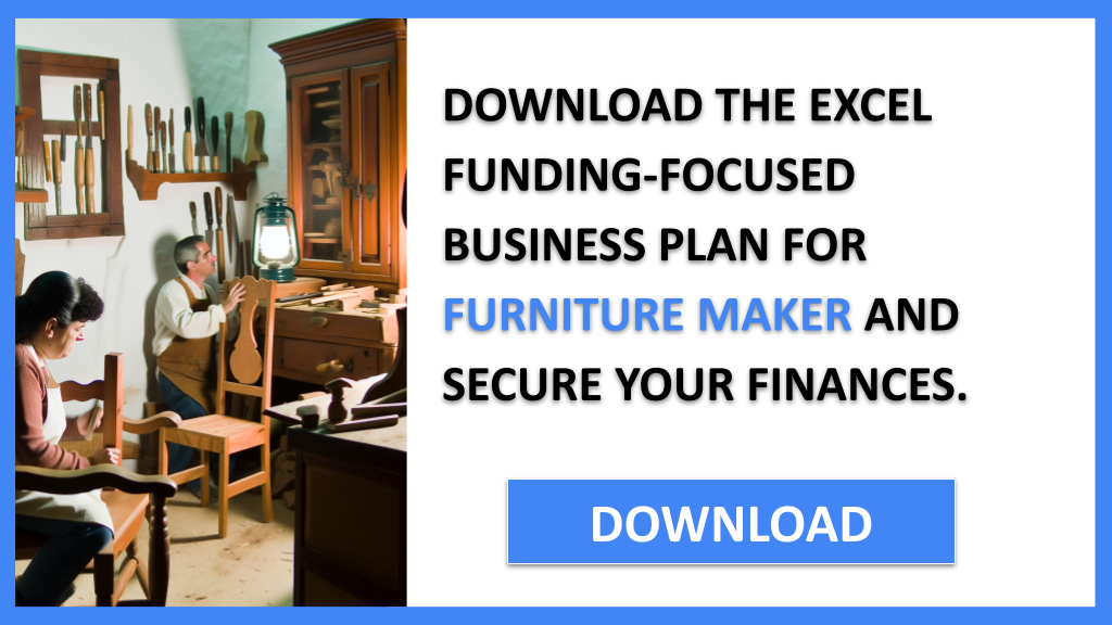 Business Plan Example for Furniture Maker - Furniture Maker Funding Options- CTA2